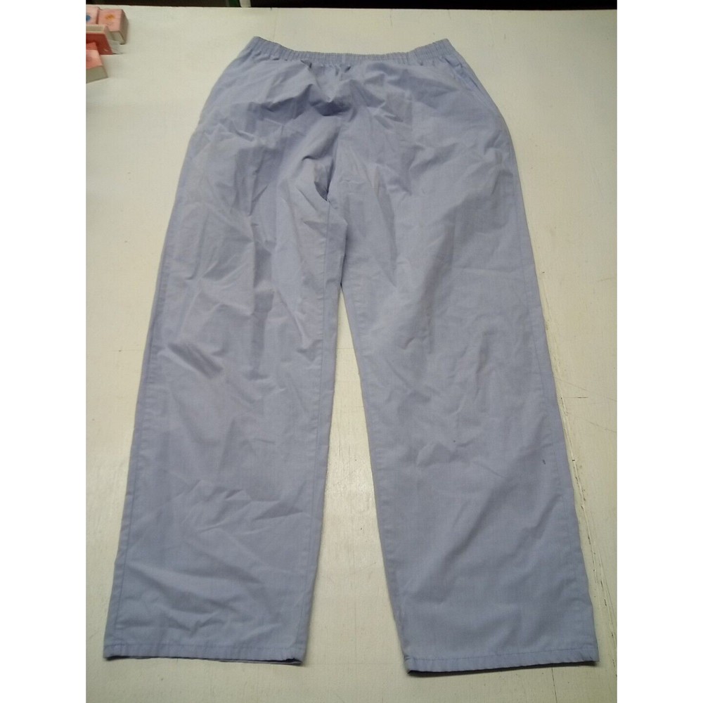 MHD Scrubs Womens Size Large Light Blue Scrub Pants Pockets